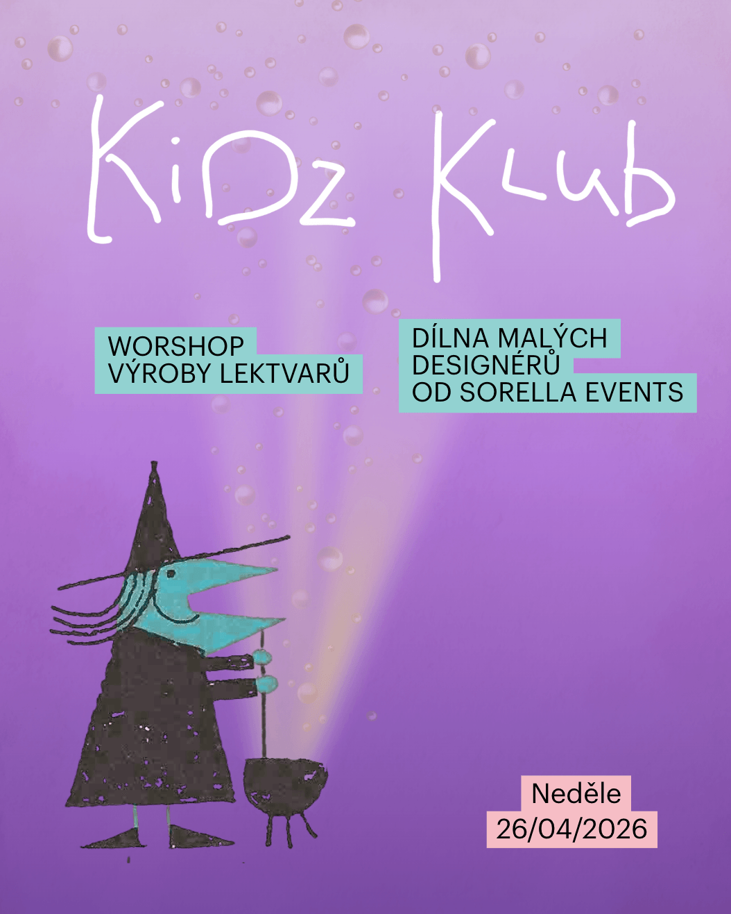 Kidz Klub: Witches, 26/04
